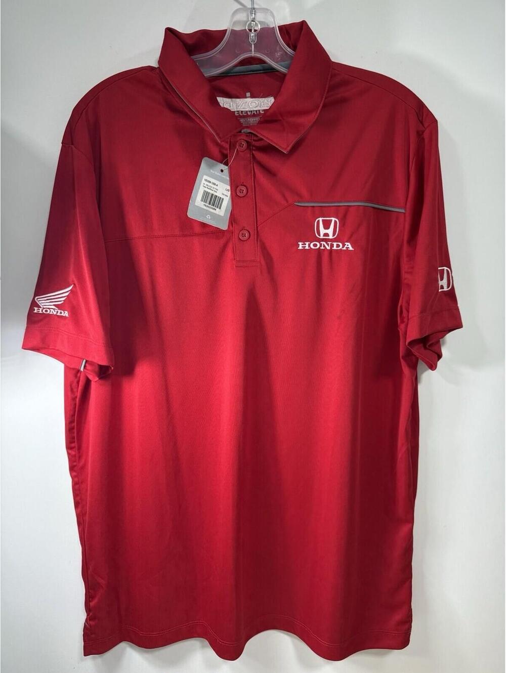 Honda Red Polo Large NWT